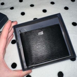 ROBERTO CAVALLI LEATHER WALLET